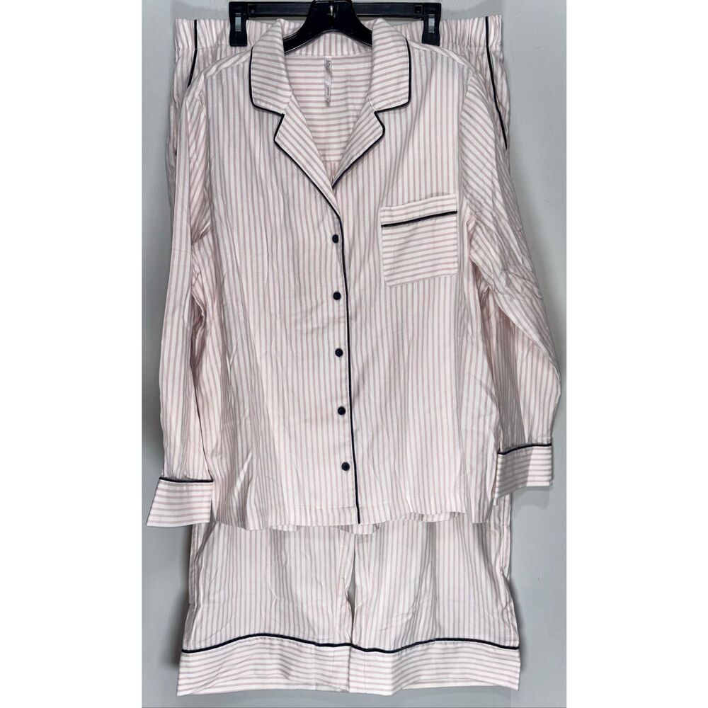 Soma pink flannel pajamas size XL